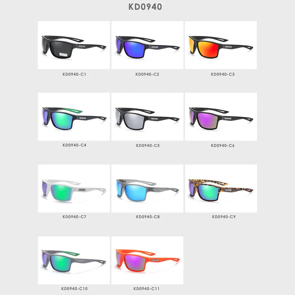 Sports polarized dustproof sunglasses with UV400 protection and TR90 frame in colour C1
