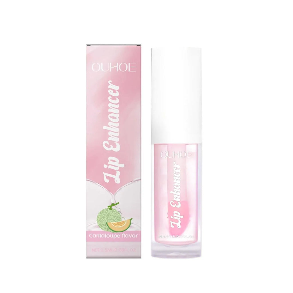 Green Apple moisturising lip oil tube with fruity flavour and natural oils