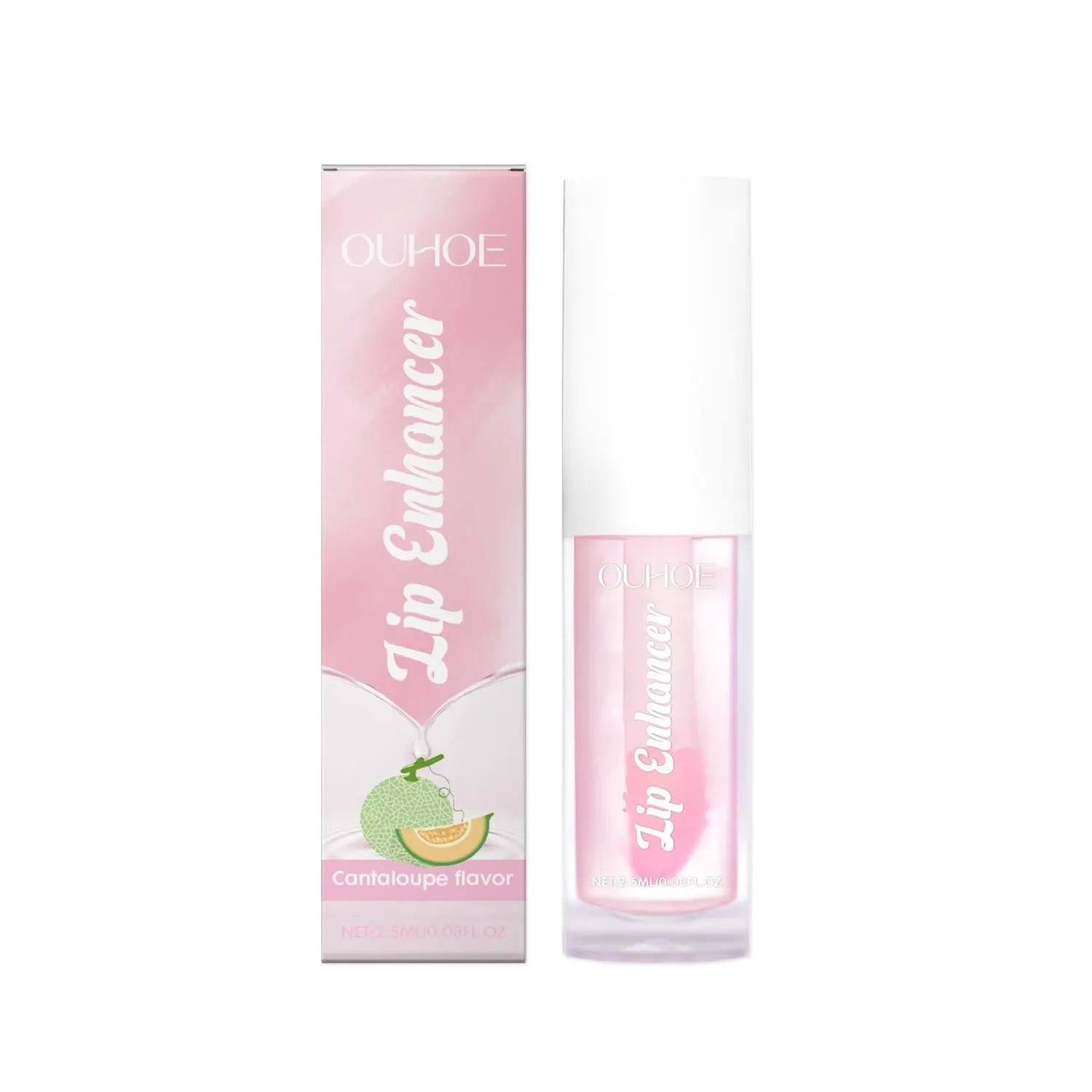 Green Apple moisturising lip oil tube with fruity flavour and natural oils