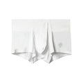 Men's seamless modal briefs in solid colour with mid waist design for body shaping
