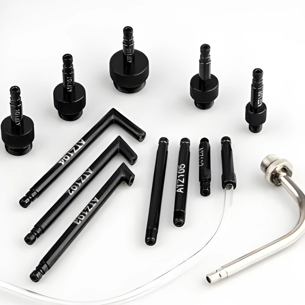 13-piece automatic transmission oil refuelling tool kit with wave box filler connector