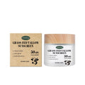 60g jar of moisturising protective cream with shea butter and hyaluronic acid for daily UV defence