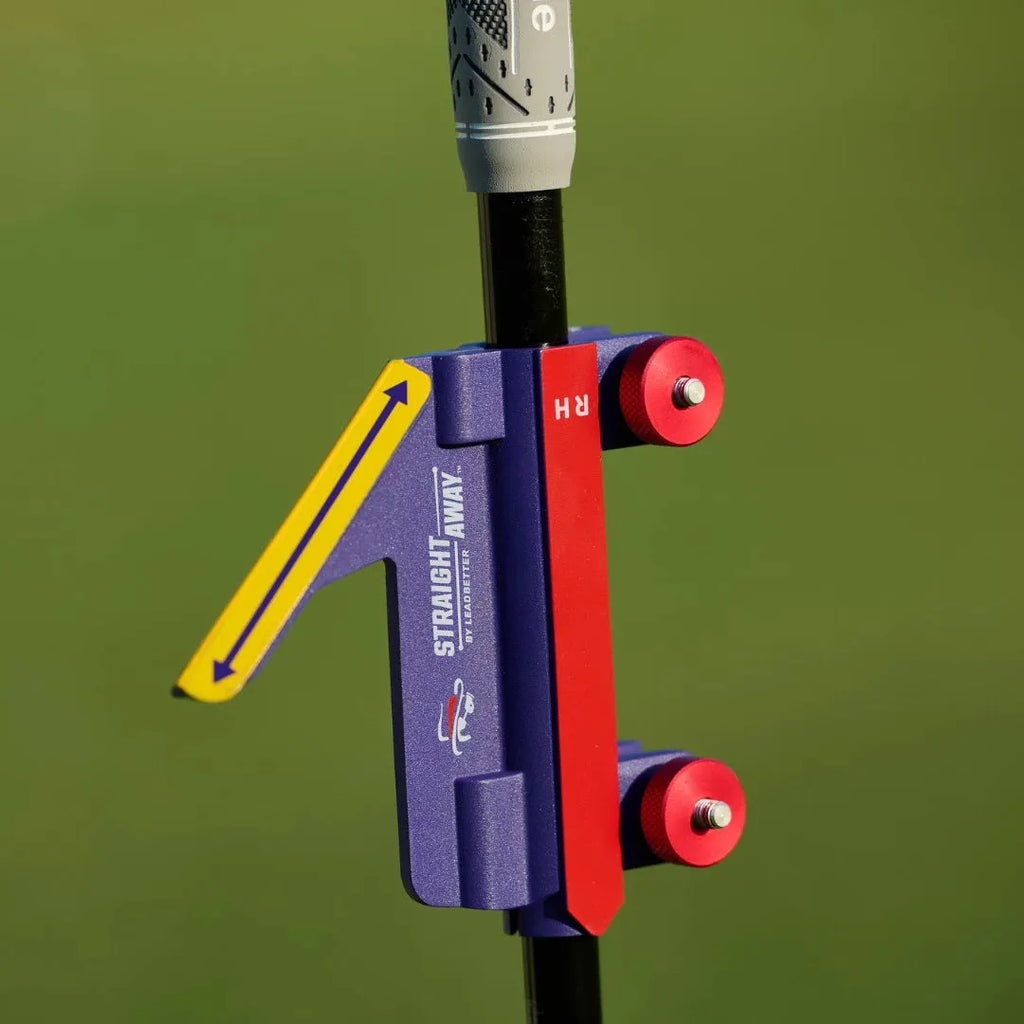 Plastic golf swing plane trainer for swing path practice