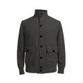 Men's retro deerskin velvet jacket in solid colour, casual spring autumn coat for youth