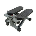 Silver grey hydraulic mini treadmill waist slimming machine with pedal operation