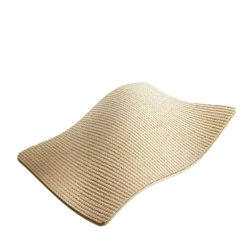 Sisal cat scratch board with durable sisal blanket material in pastoral style