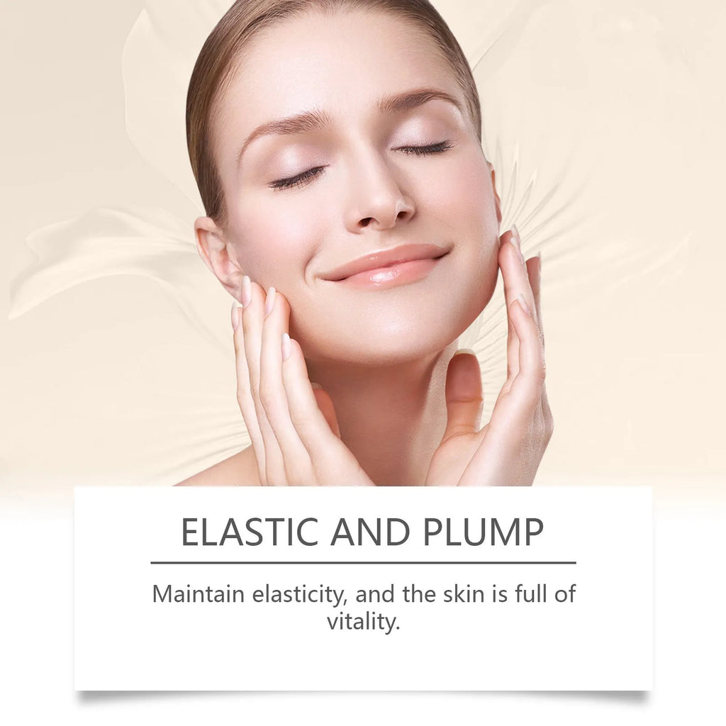 Collagen Firming Care Solution 30ml face serum in a white tube with blue label