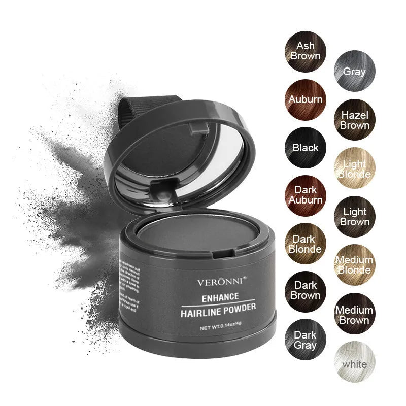 Hairline powder in universal shades for repairing hairline shadow and improving skin colour