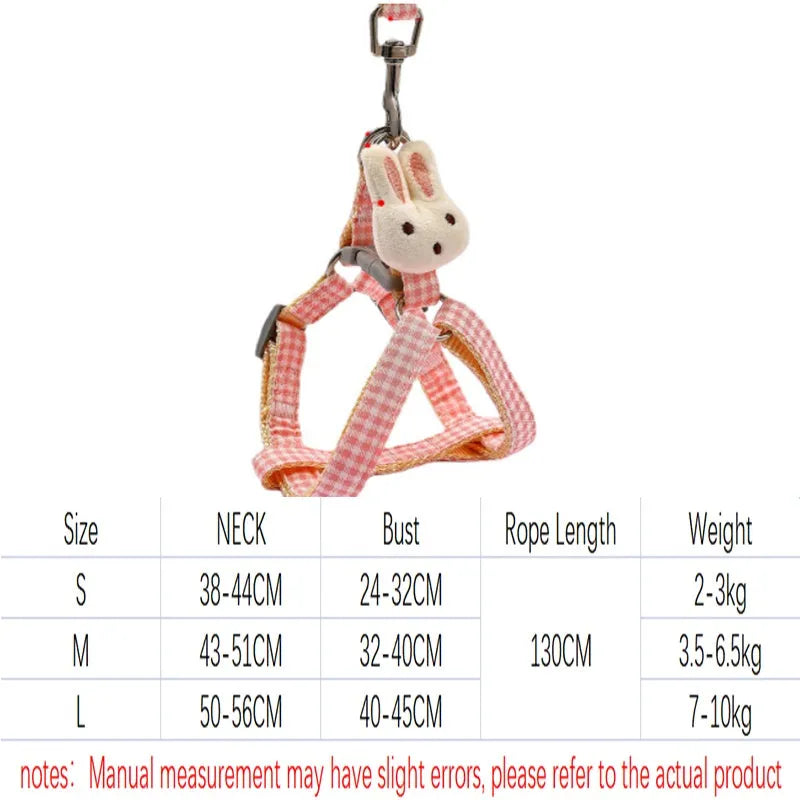Blue quick release nylon dog harness and matching leash for small pets.