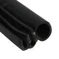 Black rubber sliding door seal strip for Toyota Hiace high roof van, 5 metre length