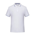 Cotton short-sleeved t-shirt in loose fit summer style, available in multiple colours on white background