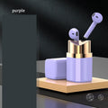 Fashion lipstick Bluetooth earphone in-ear noise reduction earbuds with charging case, Bluetooth 5.0, stereo sound, 10-hour battery, power display