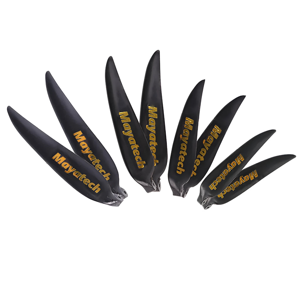 Black nylon folding paddle with quick disassembly fittings, 12x6.5 cm dimensions