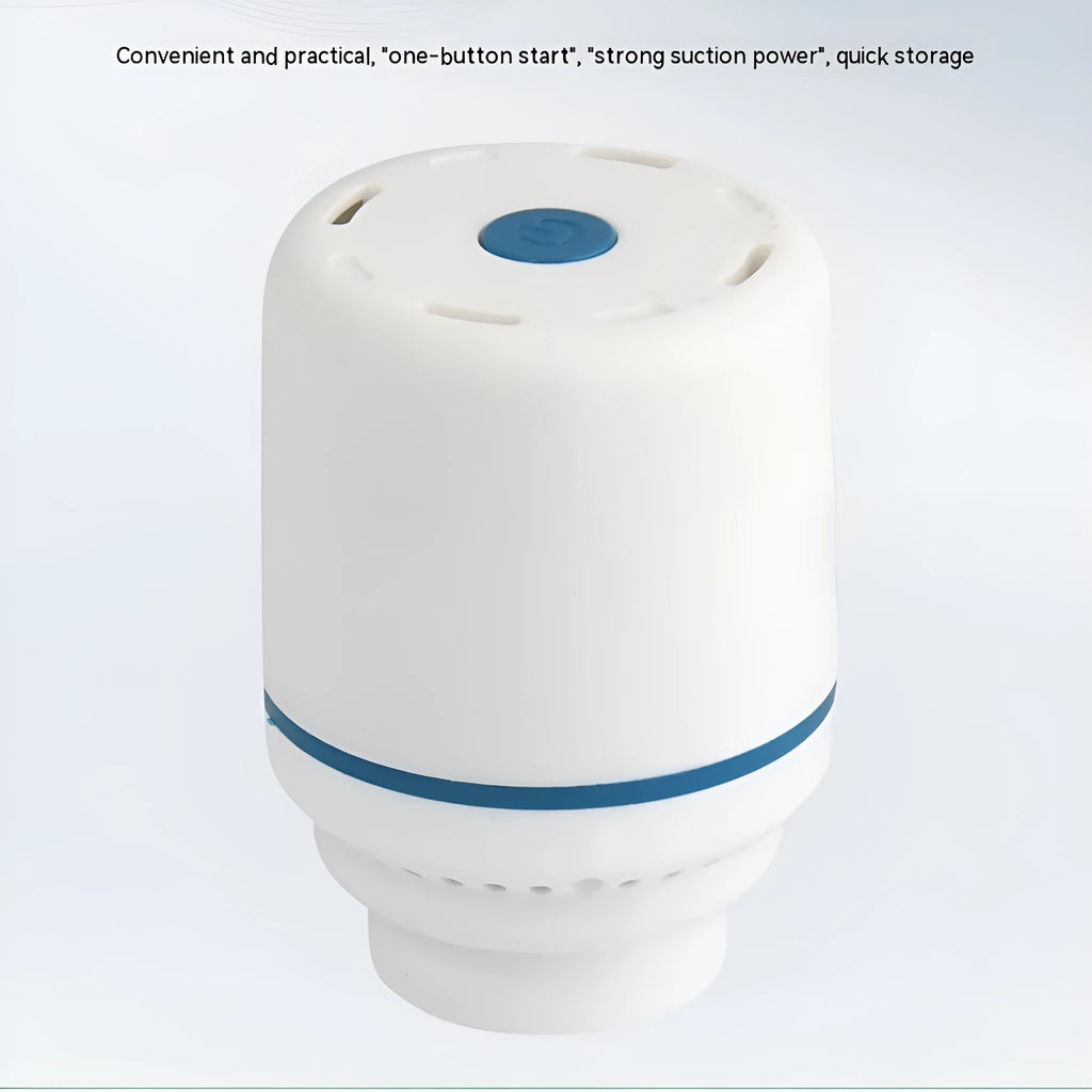 White plastic buggy bag vacuum electric suction device with 32mm nozzle for air removal