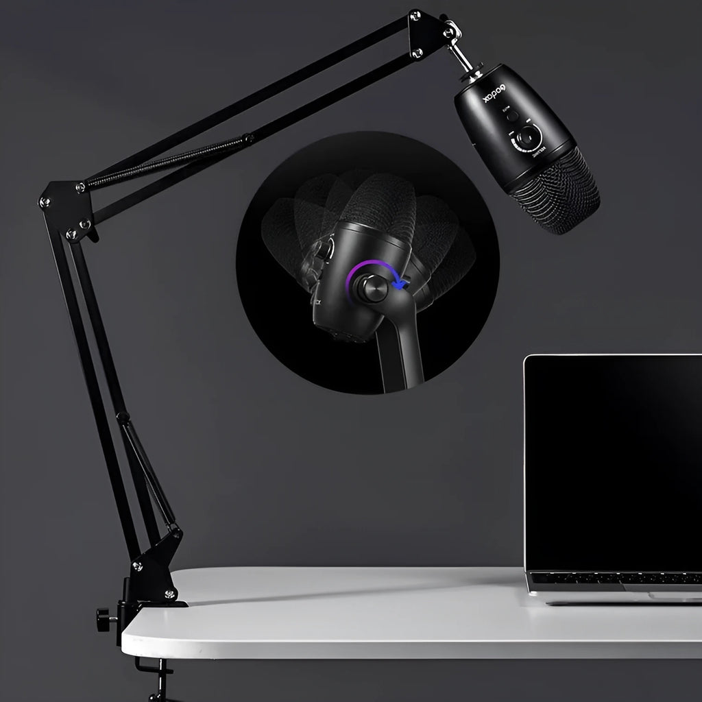 K Song UMIC82 noise-cancelling wireless microphone in official standard pack, front view, compact design