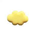 Resin Baiyun cartoon car fragrance clip in light green colour attached to car air vent