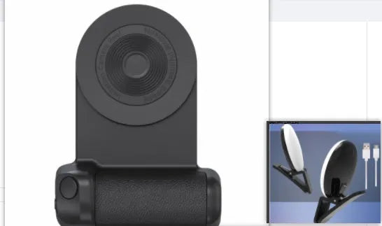 3-in-1 magnetic anti-shake phone holder camera bracket with ergonomic handle, rotatable axis, and compact 11.2cm size