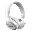 ZL B19 wireless Bluetooth headset in blue with over-ear design and padded headband