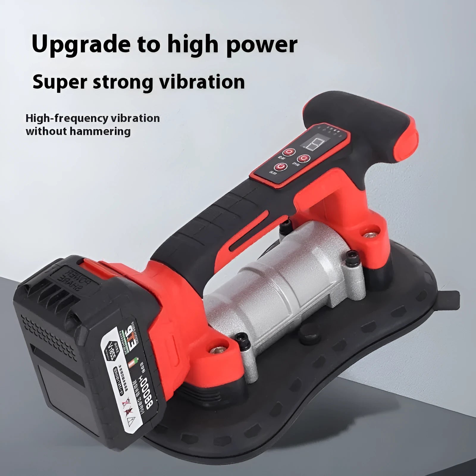 21V automatic tile laying machine with 200kg capacity and adjustable vibration for 30-200cm tiles