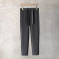 Boys slim straight wool trousers with tapered design in business casual style