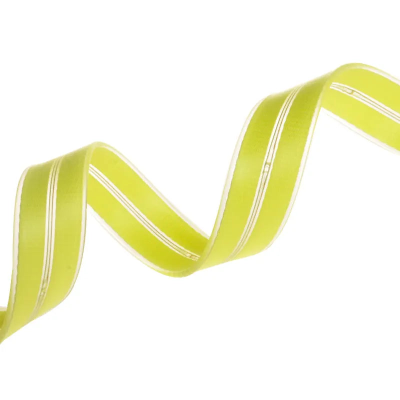 Luminous dog collar in fluorescent green with PVC rope construction and hand holding section
