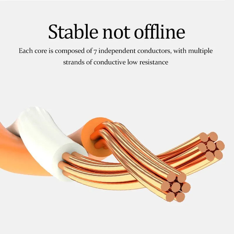 Finished network cable computer jumper with acrylic colour classification and multiple pack sizes