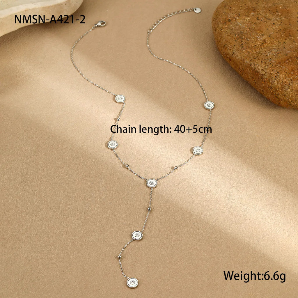 Geometric stainless steel bracelet with 18K gold plating for women's jewellery