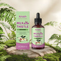 60ml bottle of dog milk thistle extract nutrient solution with turmeric and omega-3s