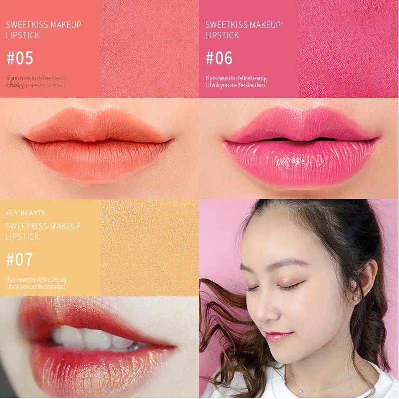 Fey Beauty cameo brown nude moisturising lipstick bullet, non-fading and no stain formula
