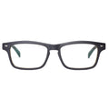 Smart glasses with semi-open ear speakers, polarised lenses, and a unisex PC+ABS frame.