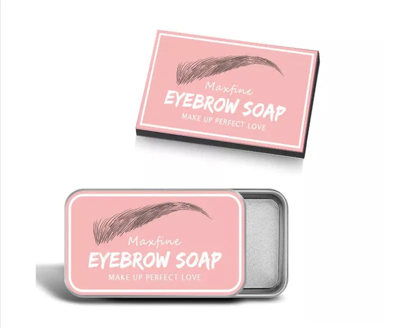 Long-lasting natural shaping eyebrow cream 10g with eyebrow brush for defined brows