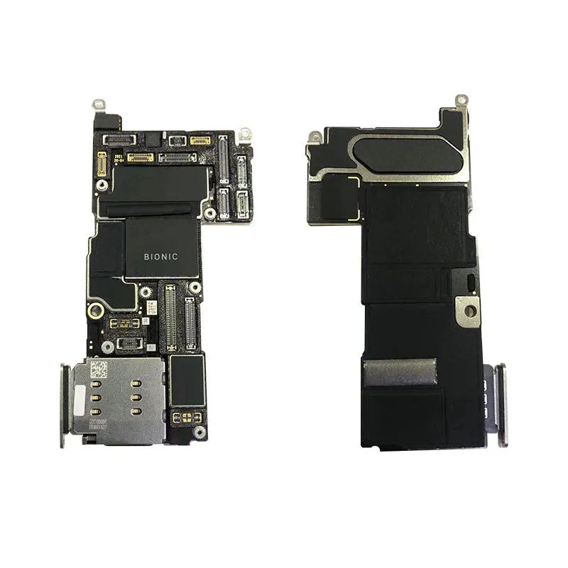 Silver bottom ID motherboard board for iPhone 12 series grinding repair, US version 256G